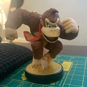 Donkey Kong Amiibo (Smash Brothers) - LIKE NEW / Pre-owned